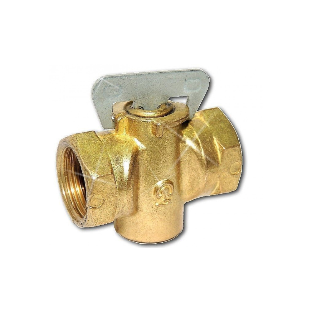 Кран конусный EF DN 20/15 PN 0,1 т/ф 11Б34бк