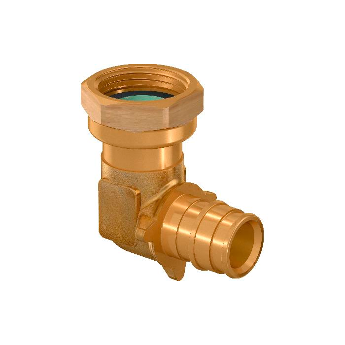 Угольник Uponor Q&E 16-G1/2"НГ с накидной гайкой