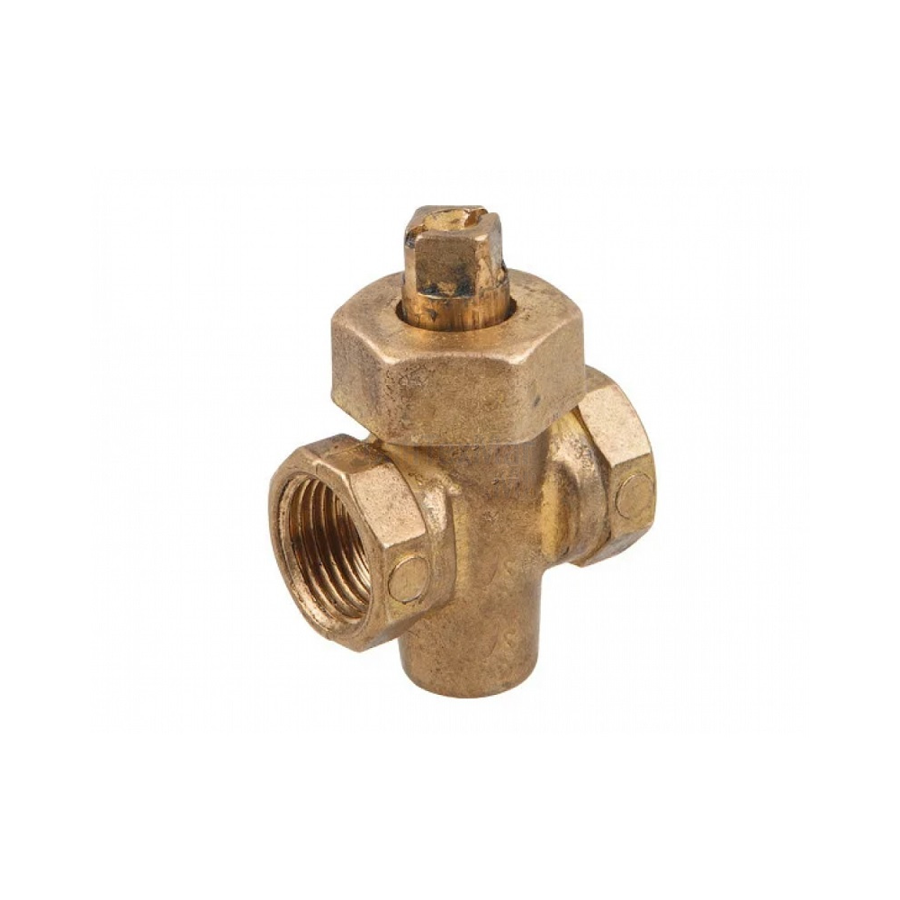 Кран конусный EF DN15 PN 1,0 МПа 11Б6бк
