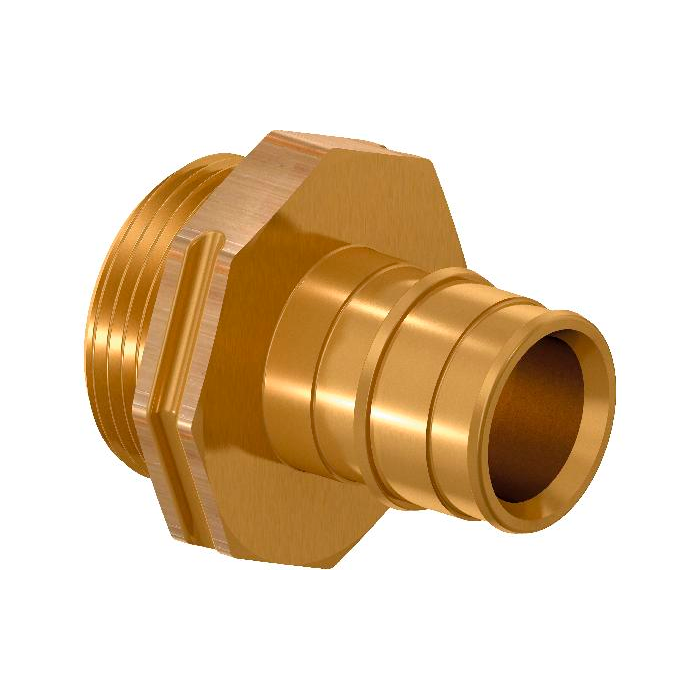 Штуцер Uponor Q&E 50-G1 1/4"НР (W) с наружной резьбой